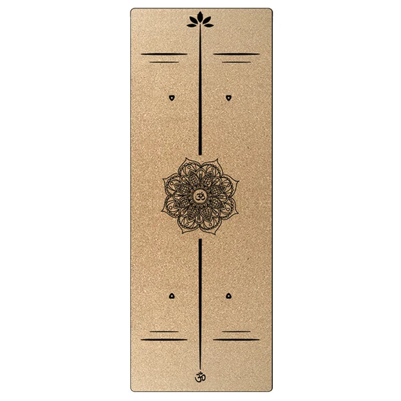 Tynn Sammenleggbar Kork Reisematte (1mm)