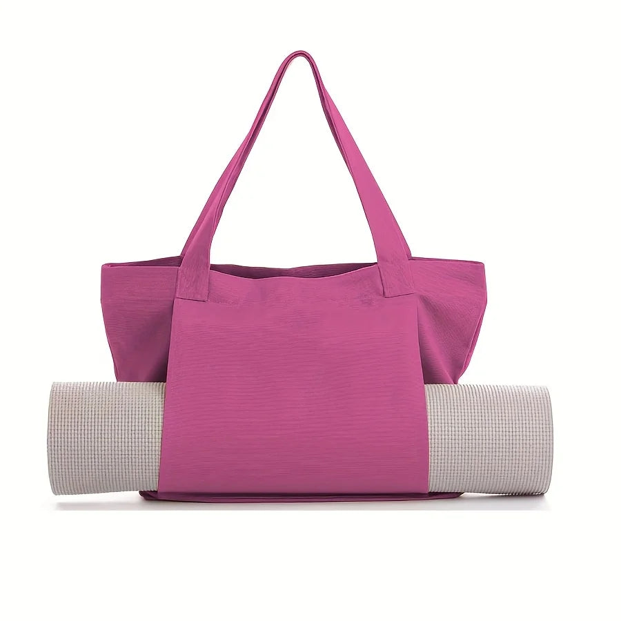 Klassisk Kanvas Yogabag / Nettingveske