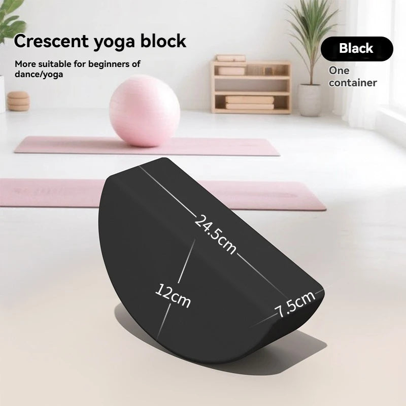 Halvrund Yogablokk / Halvmåne Balanseblokk