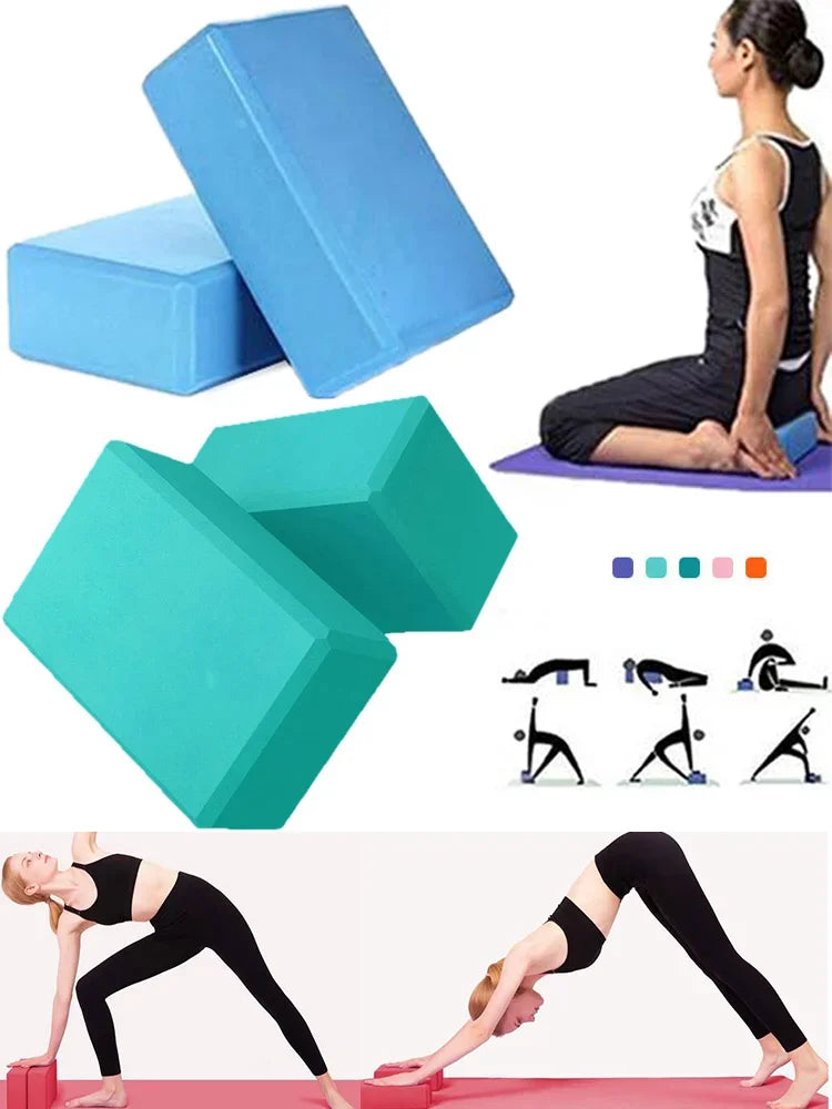 Robust EVA Yogablokk for Hjemmetrening
