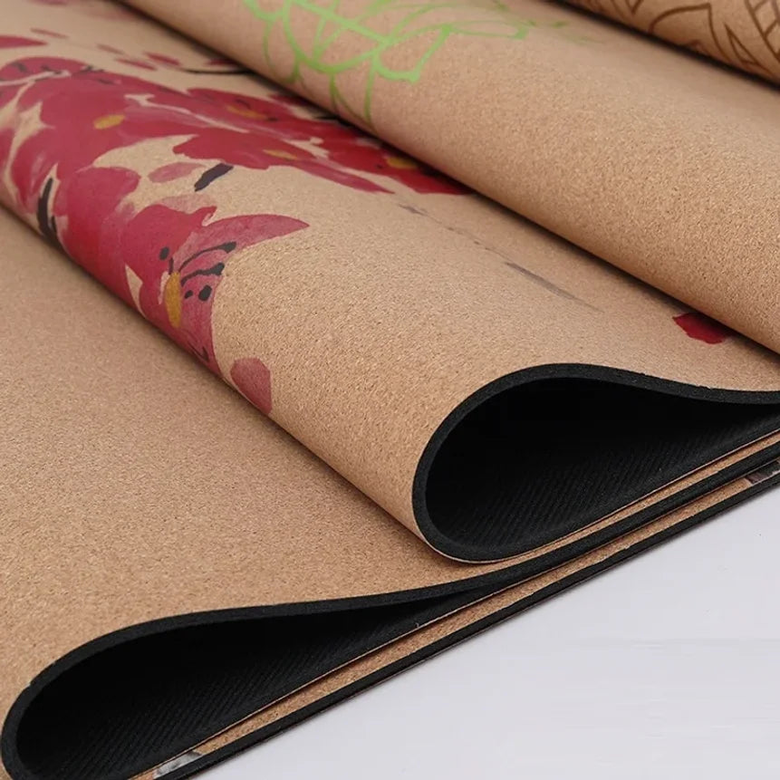 Naturgummi & Kork Yogamatte (5mm)