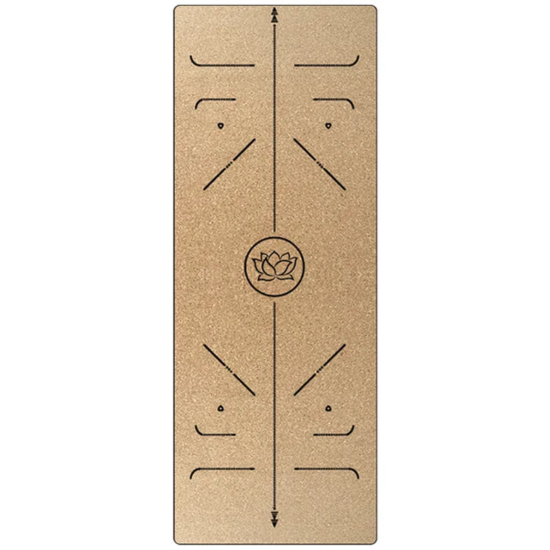 Tynn Sammenleggbar Kork Reisematte (1mm)