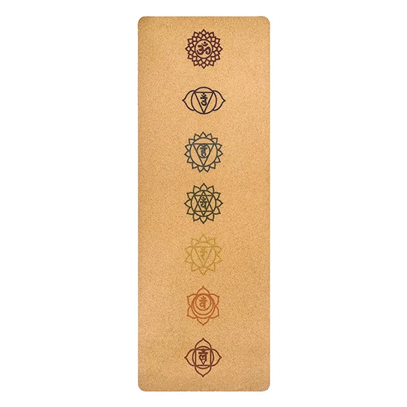 Naturgummi & Kork Yogamatte (5mm)