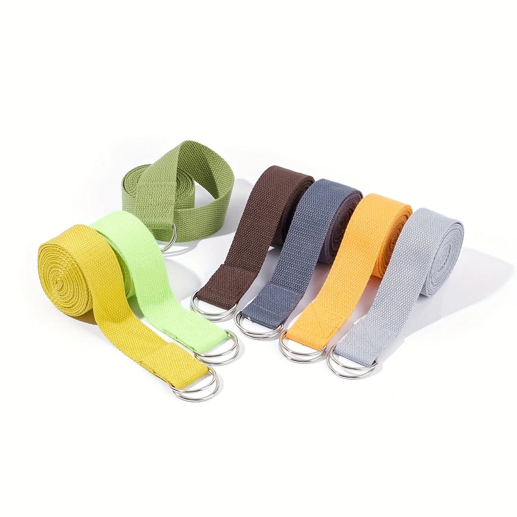 Klassisk Bomull Yogabelte 183 cm