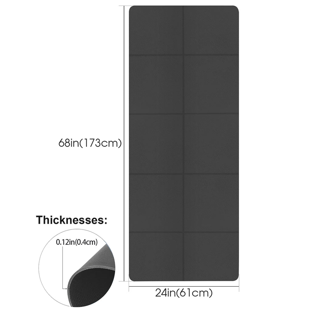 Komfortabel EVA Skum Yogamatte (4mm)