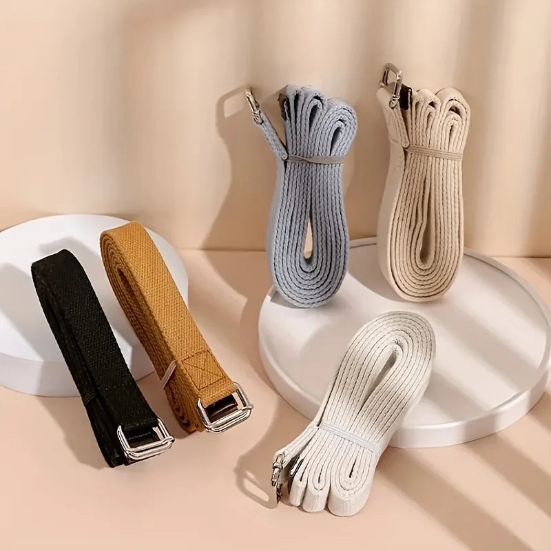 Slitesterkt Yogabelte med Metallspenne (250 cm)