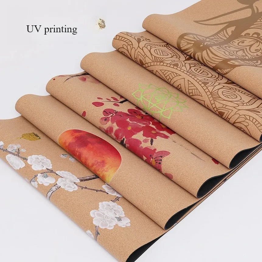Naturgummi & Kork Yogamatte (5mm)