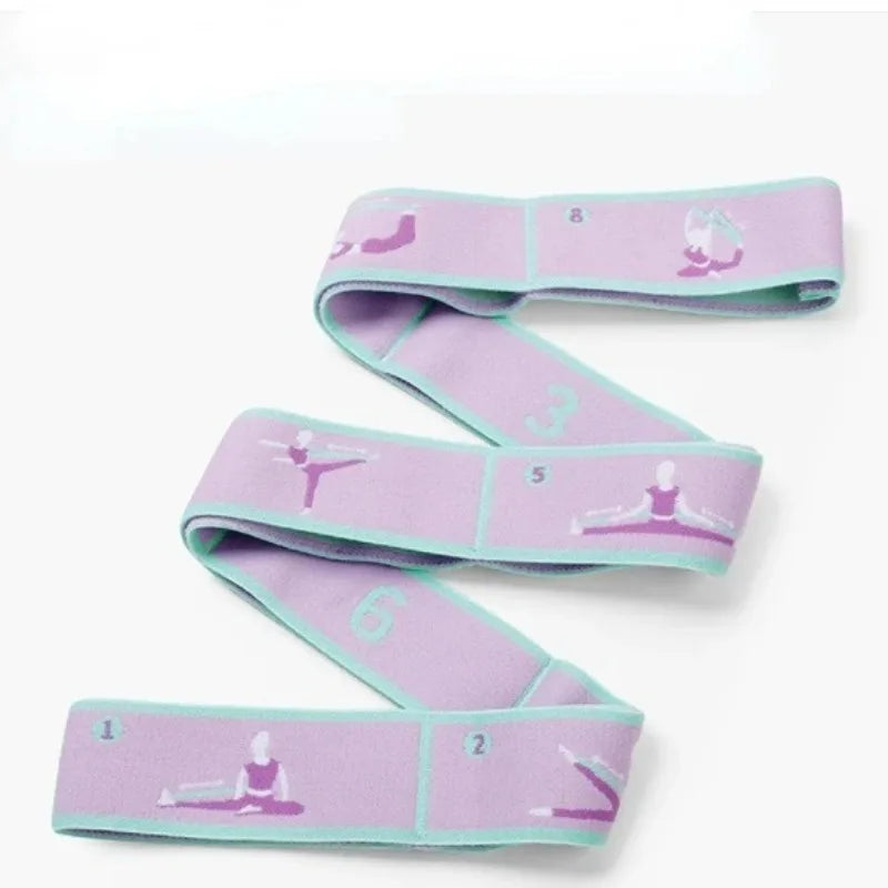 Elastisk Tøyebånd for Yoga & Pilates