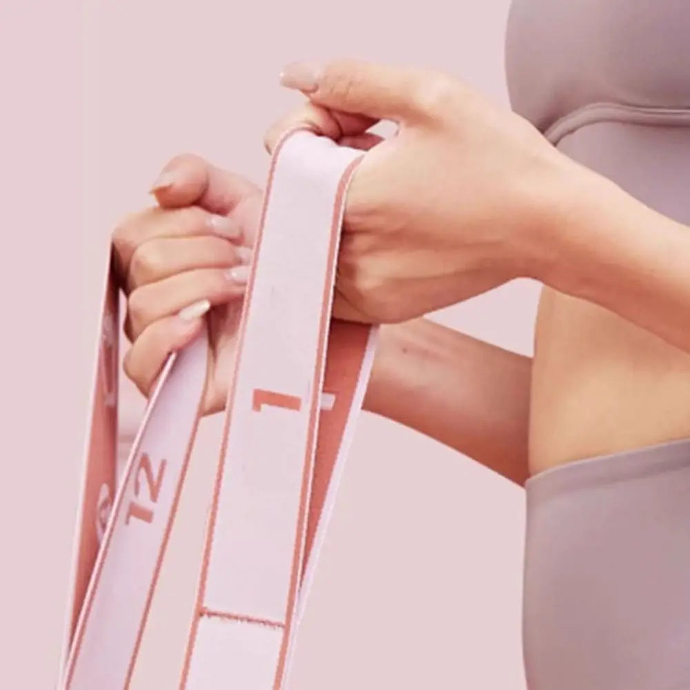 Elastisk Yogabelte med Numeriske Rom