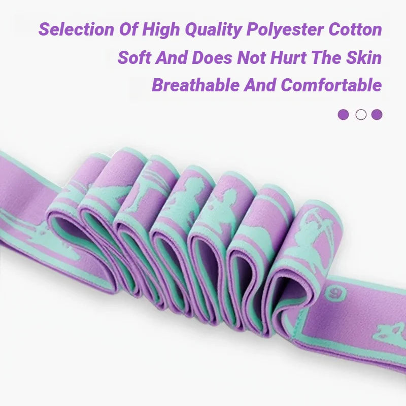 Elastisk Tøyebånd for Yoga & Pilates