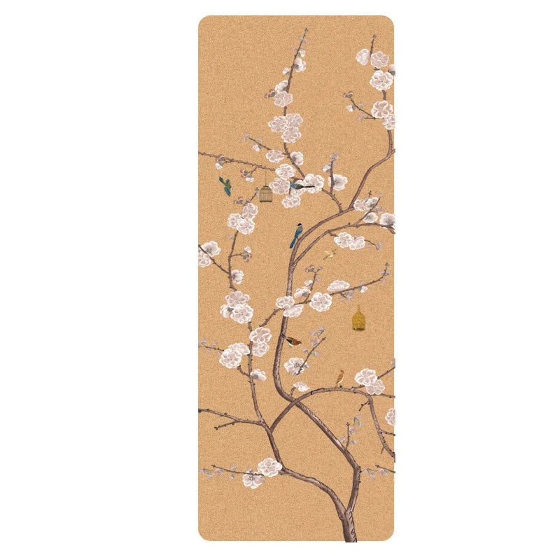 Naturgummi & Kork Yogamatte (5mm)
