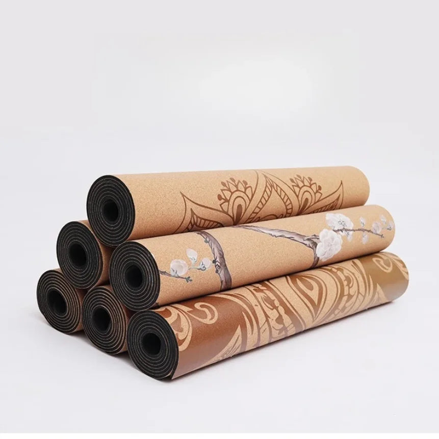 Naturgummi & Kork Yogamatte (5mm)
