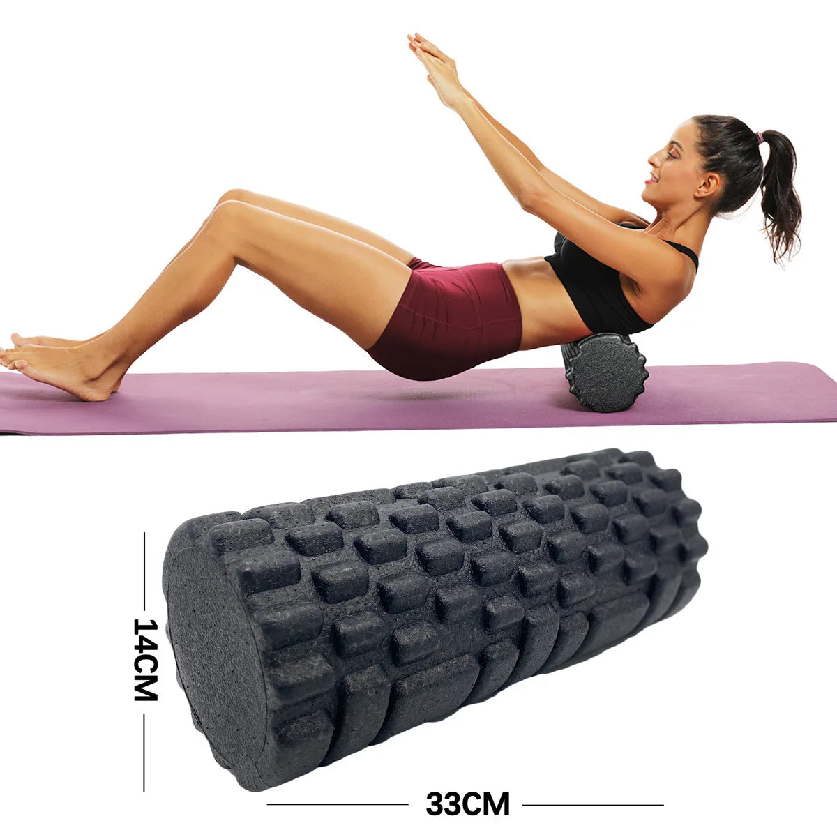 Kompakt Skumrulle for Muskelavspenning (30-33 cm)